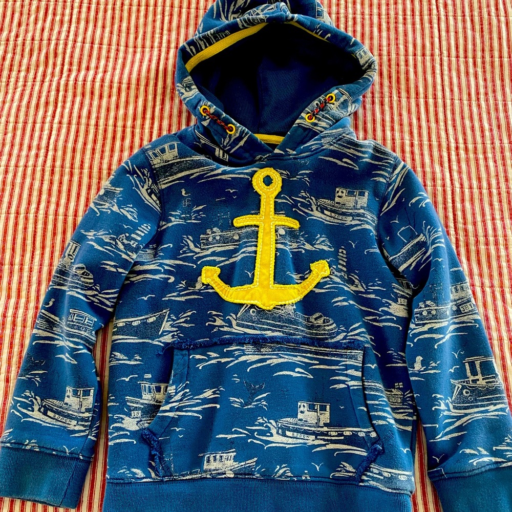 Mini boden hoodie sweatshirt (5-6 yrs)